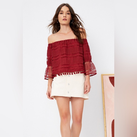 NWT Tularosa Alexa Top in Dusted Berry - Picture 3 of 6